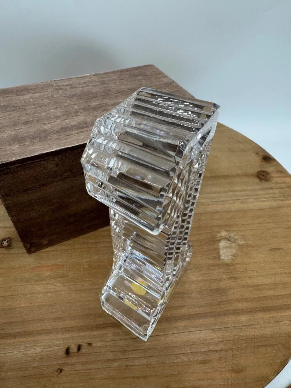 Waterford crystal #1 Paperweight 5